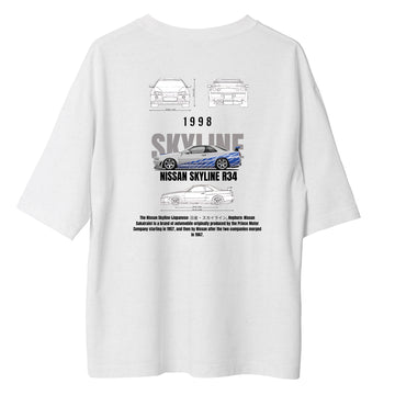 Nissan Skyline - Oversize Tshirt