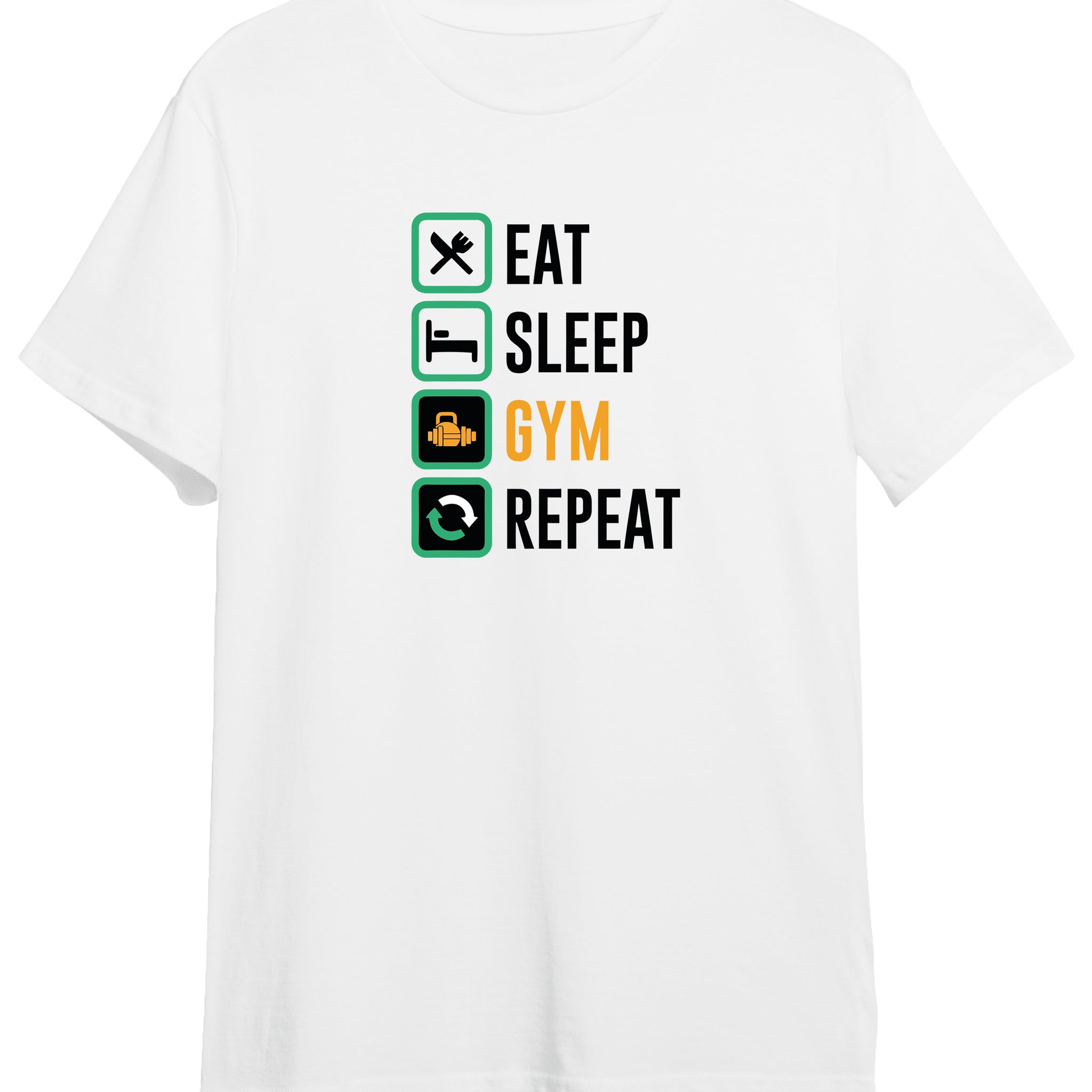 Eat Sleep Gym Repeat - Regular Tshirt