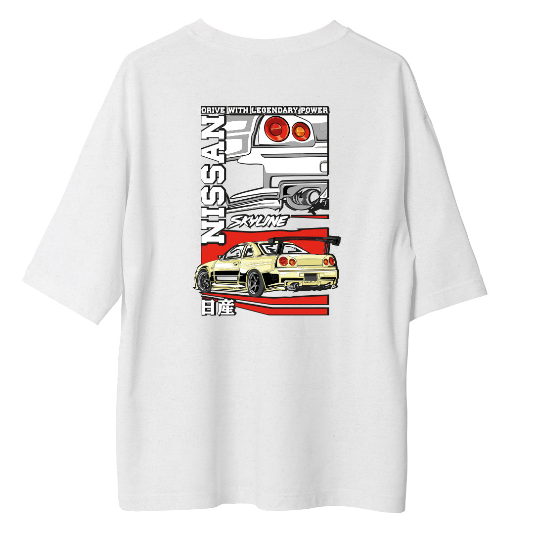 Nissan Skyline Comic - Oversize Tshirt