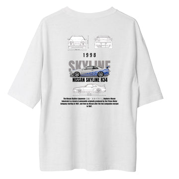 Nissan Skyline -  Oversize Tshirt