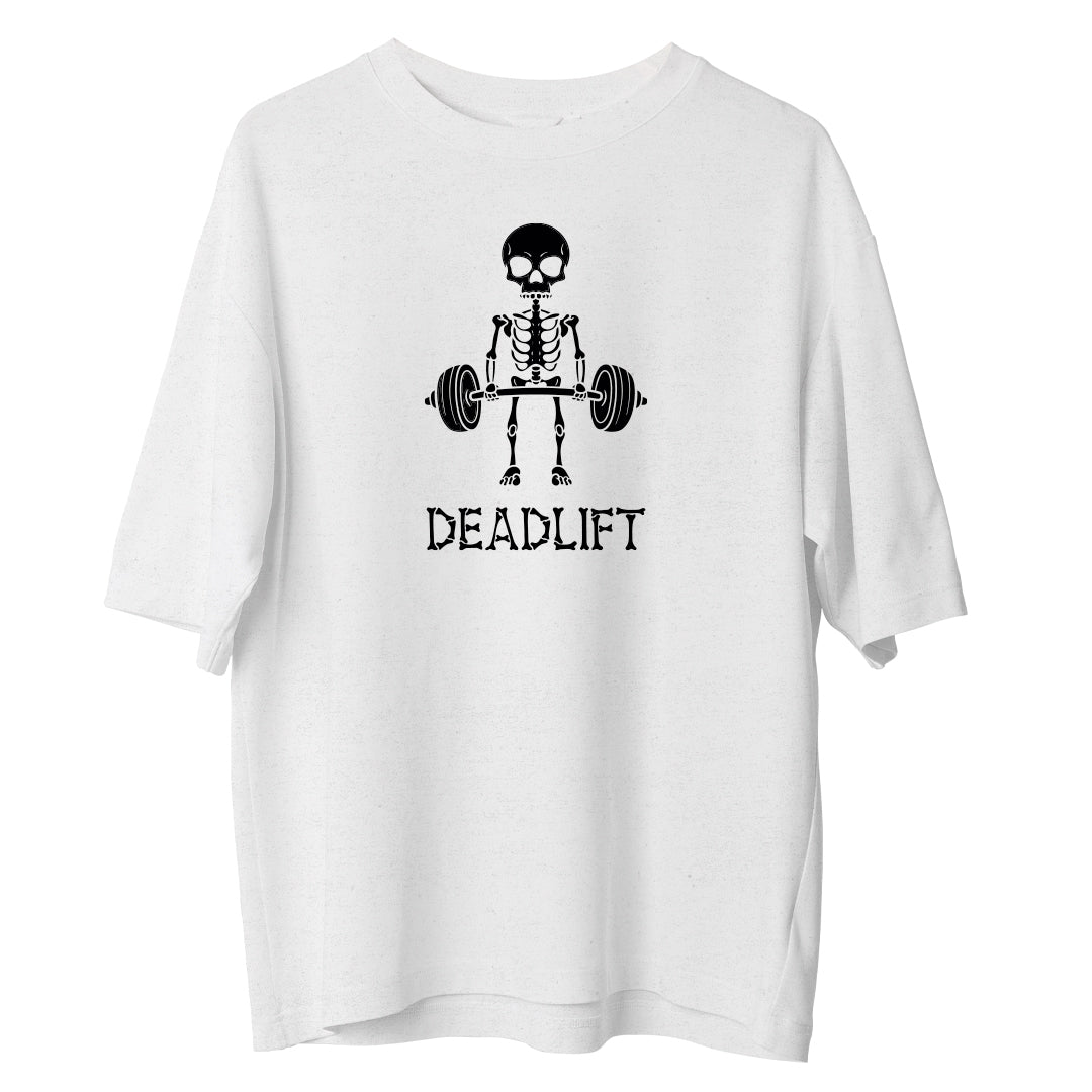 Skeleton Deadlift -  Oversize Tshirt