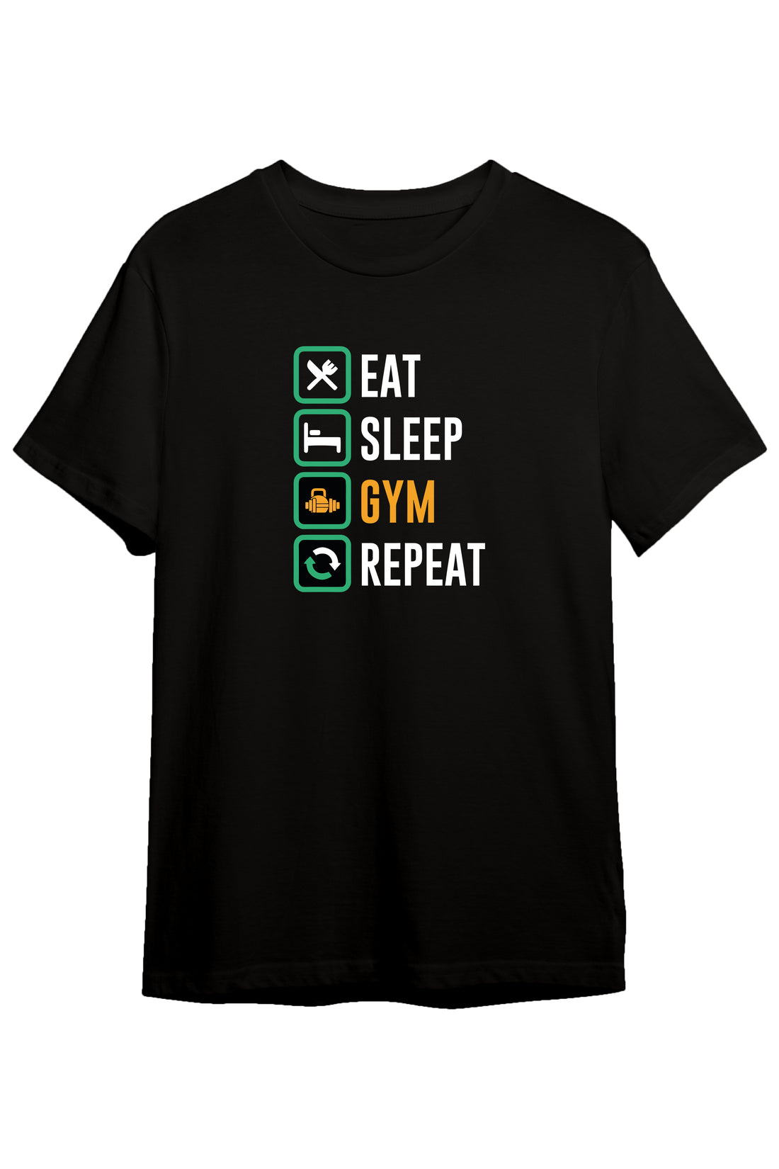 Eat Sleep Gym Repeat - Regular Tshirt