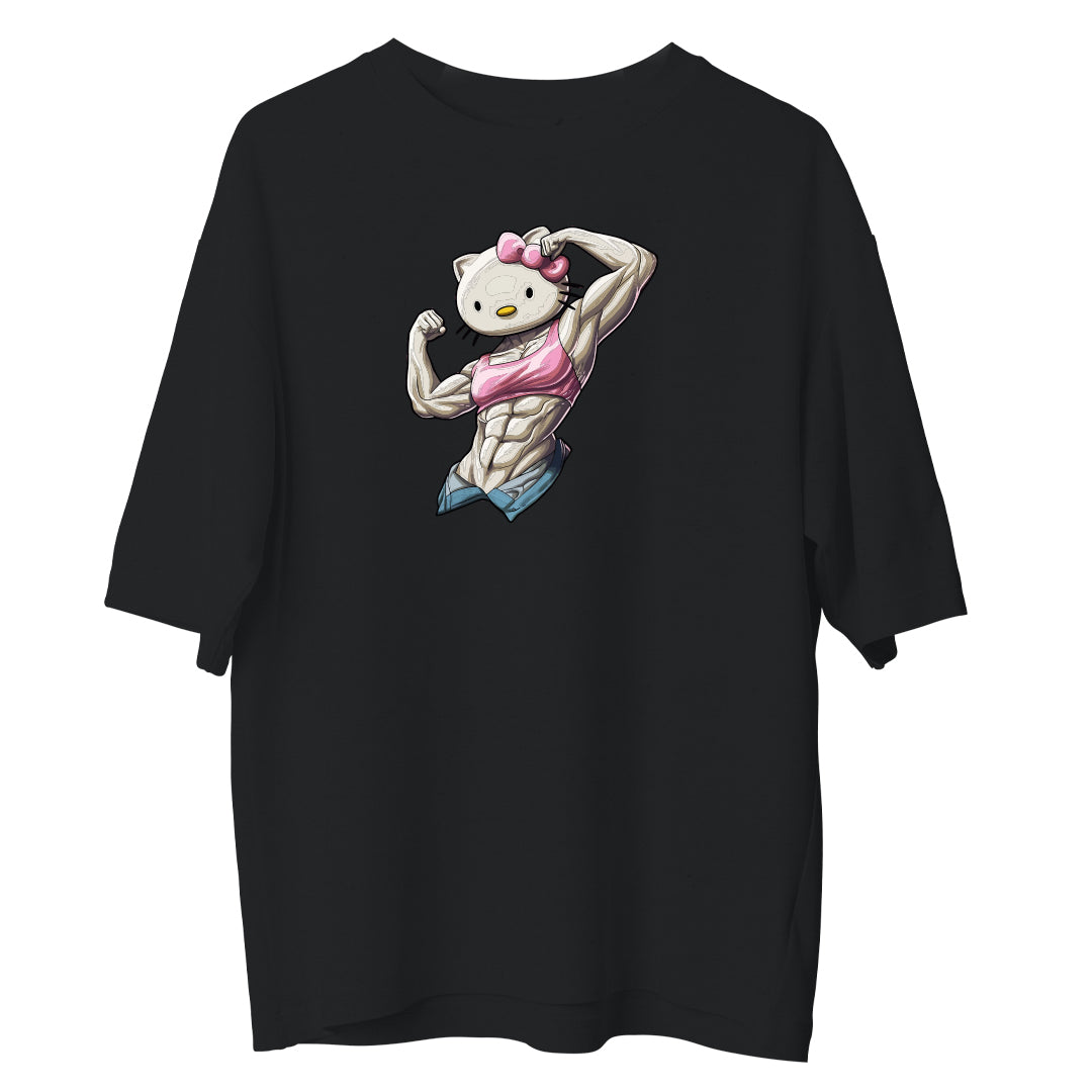 Hello Kitty Gym -  Oversize Tshirt