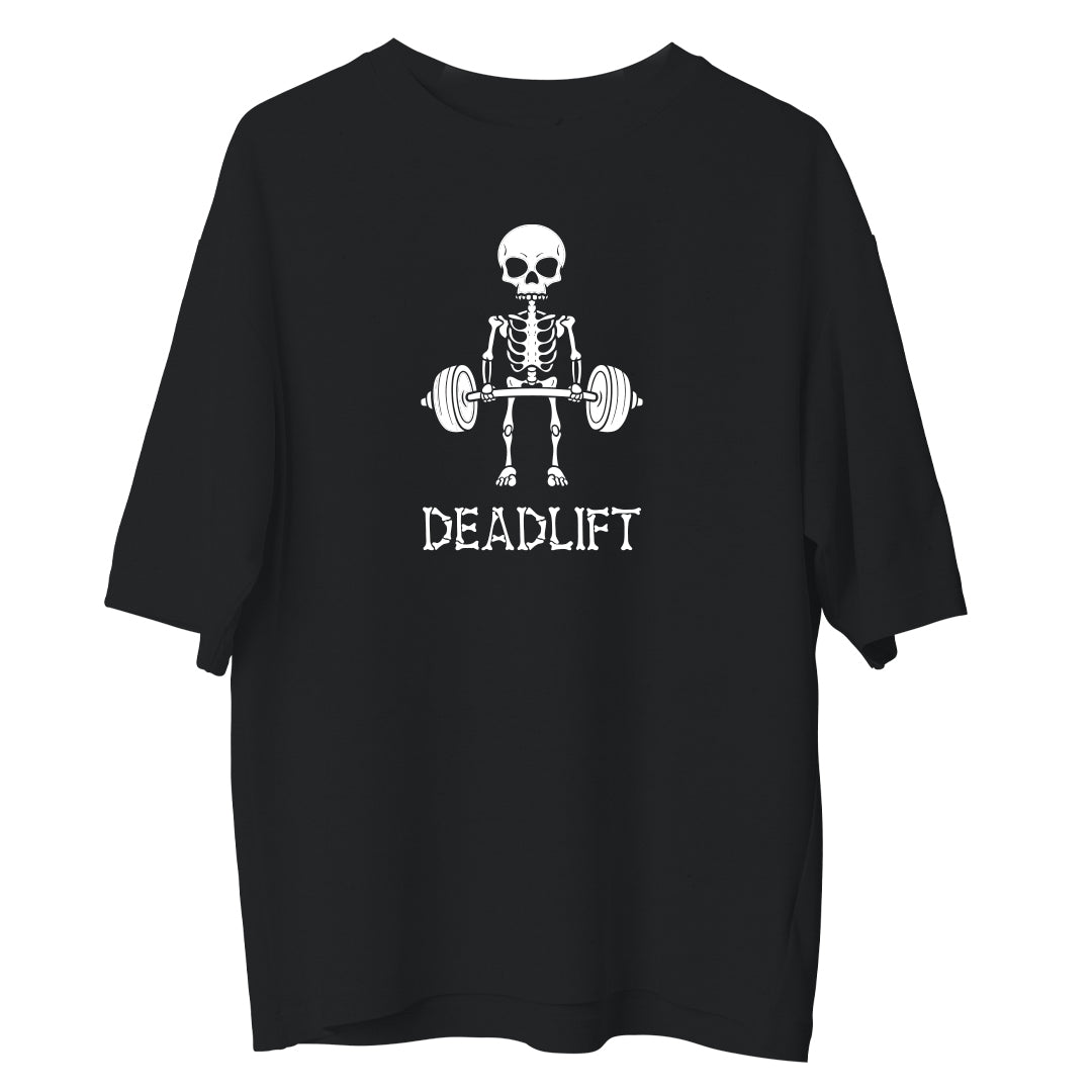 Skeleton Deadlift -  Oversize Tshirt